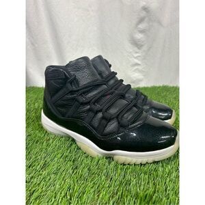 Jordan Black and White Athletic Shoes